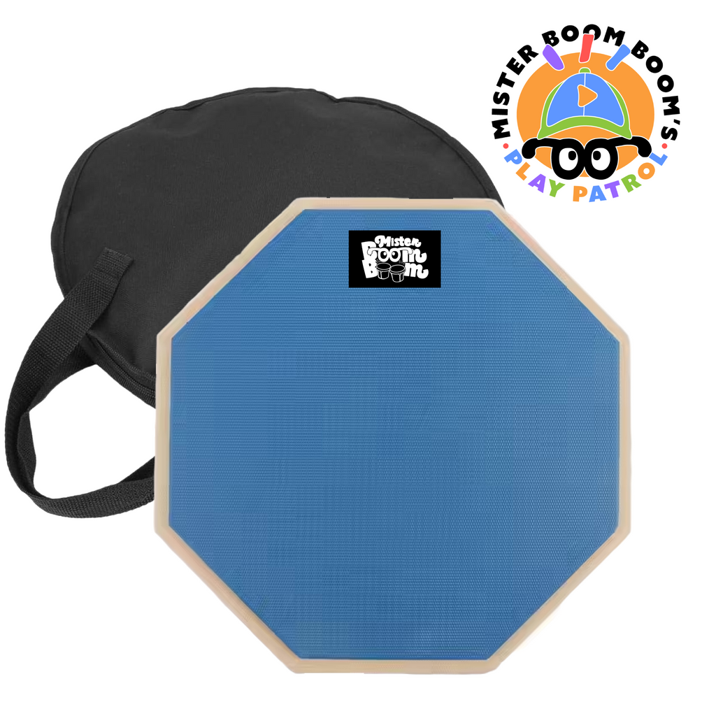 Practice Drum Pad with Carrying Case